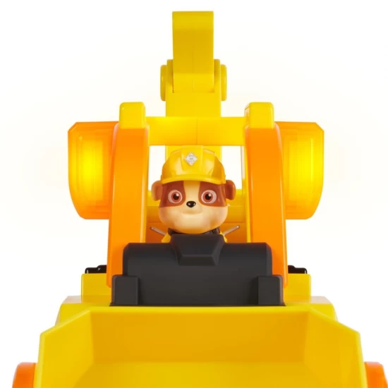 Buldozer cu sunete si lumini Rubble Patrula Catelusilor Buldozer cu sunete si lumini Rubble Patrula Catelusilor