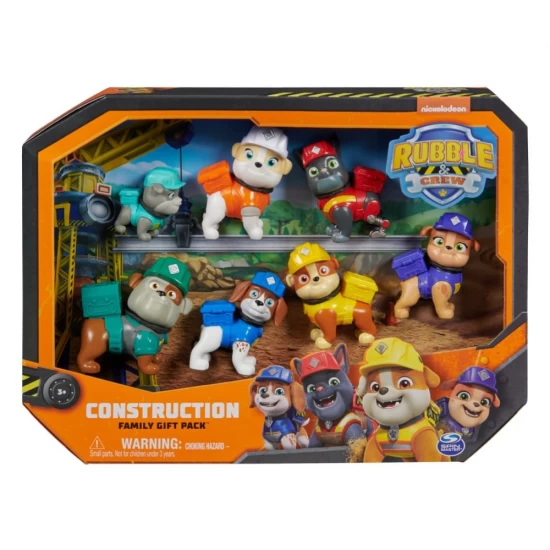 Set figurine Patrula Catelusilor Rubble si echipa pachet cadou Set figurine Patrula Catelusilor Rubble si echipa pachet cadou