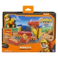 Set de joaca santier Patrula Catelusilor Rubble cu nisip kinetic