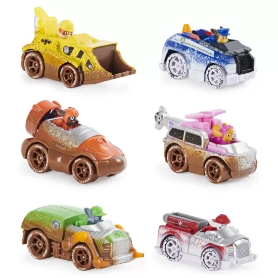 Set 6 masinute metalice Off Road Edition Patrula Catelusilor Set 6 masinute metalice Off Road Edition Patrula Catelusilor