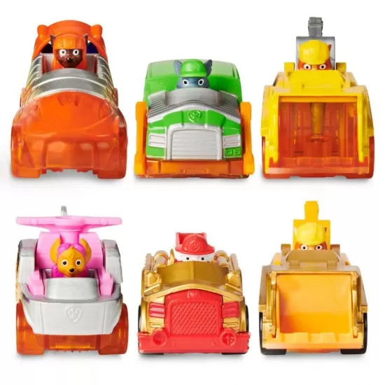 Set 6 masinute metalice Spark Edition Patrula Catelusilor Set 6 masinute metalice Spark Edition Patrula Catelusilor
