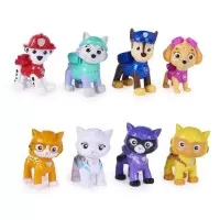 Set 8 figurine catelusi si pisicute Patrula Catelusilor