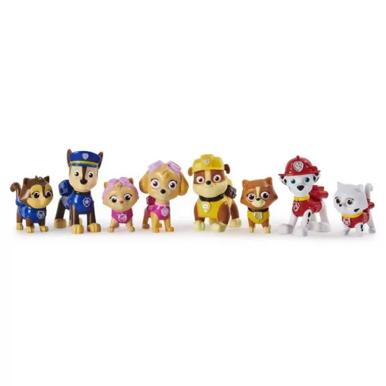 Set 8 figurine Patrula Catelusilor seria Pisicutele Nazdravane Set 8 figurine Patrula Catelusilor seria Pisicutele Nazdravane