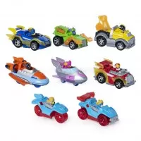 Set 8 masinute metalice Mighty Pups Patrula Catelusilor 