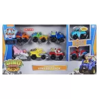 Set 8 vehicule din metal Dino Gift Pack Patrula Catelusilor