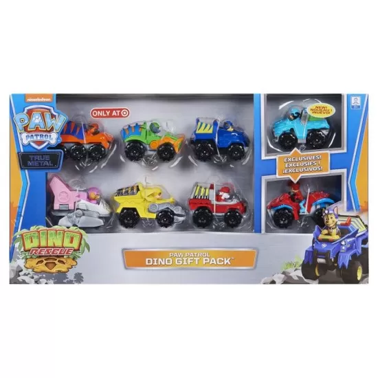 Set 8 vehicule din metal Dino Gift Pack Patrula Catelusilor Set 8 vehicule din metal Dino Gift Pack Patrula Catelusilor