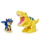 Set figurine catelus Chase si dinozaur T-Rex Patrula Catelusilor 