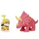 Set figurina catelus Rubble si dinozaur Triceraptor Patrula Catelusilor Set figurina catelus Rubble si dinozaur Triceraptor Patrula Catelusilor