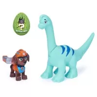 Set figurina catelus Zuma si dinozaurul Brontosaurus Patrula Catelusilor 