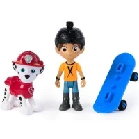 Set figurine eroi de salvare Marshall si Daring Danny X Patrula Catelusilor 
