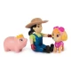 Set figurine eroi de salvare Skye si Farmer Yumi Patrula Catelusilor Set figurine eroi de salvare Skye si Farmer Yumi Patrula Catelusilor