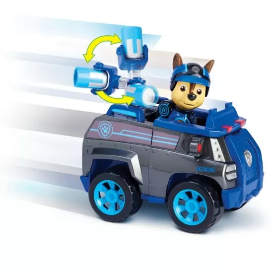 Set masina de politie cu figurina Chase Patrula Catelusilor Set masina de politie cu figurina Chase Patrula Catelusilor