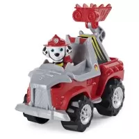 Set vehicul cu catelus Marshall si figurina dino surpriza Patrula Catelusilor 
