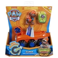 Set vehicul cu catelus Zuma si figurina Dino surpriza Patrula Catelusilor