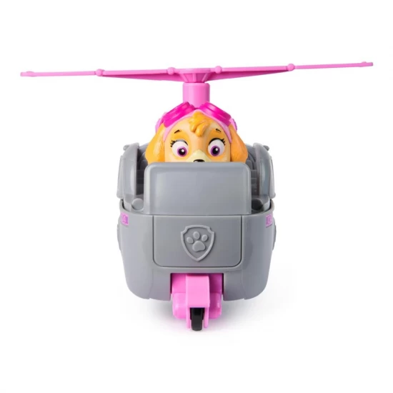 Set vehicul de baza elicopter si figurina Skye Patrula Catelusilor Set vehicul de baza elicopter si figurina Skye Patrula Catelusilor