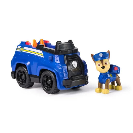 Set vehicul de baza Patrol Cruiser si figurina Chase Patrula Catelusilor