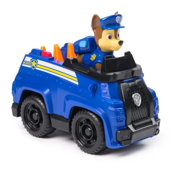 Set vehicul de baza Patrol Cruiser si figurina Chase Patrula Catelusilor