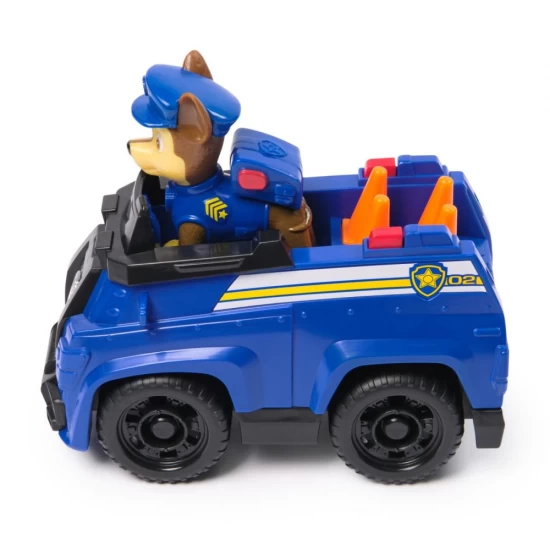 Set vehicul de baza Patrol Cruiser si figurina Chase Patrula Catelusilor