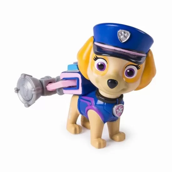 Figurina Skye in uniforma de politie Patrula Catelusilor Figurina Skye in uniforma de politie Patrula Catelusilor