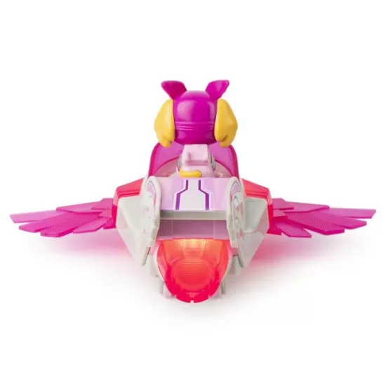 Set figurina Skye si avion cu lumini si sunete Patrula Catelusilor Set figurina Skye si avion cu lumini si sunete Patrula Catelusilor