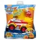 Set figurina Chase si masina de pompieri cu lumini si sunete Patrula Catelusilor 