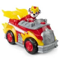 Set figurina Chase si masina de pompieri cu lumini si sunete Patrula Catelusilor 