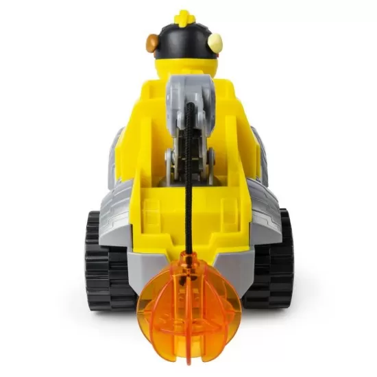 Set figurina Rubble si masina cu lumini si sunete Patrula Catelusilor Set figurina Rubble si masina cu lumini si sunete Patrula Catelusilor