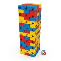 Joc Jenga Patrula Catelusilor Turnul Buclucas 48 piese