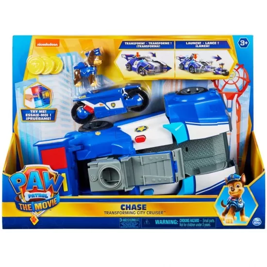 Vehicul Chase Patrula Catelusilor cu sunete si lumini Vehicul Chase Patrula Catelusilor cu sunete si lumini
