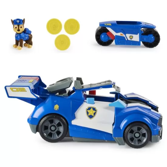 Vehicul Chase Patrula Catelusilor cu sunete si lumini Vehicul Chase Patrula Catelusilor cu sunete si lumini