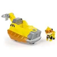 Vehicul cu figurina Rubble Patrula Catelusilor cu sunete si lumini