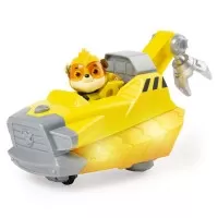Vehicul cu figurina Rubble Patrula Catelusilor cu sunete si lumini