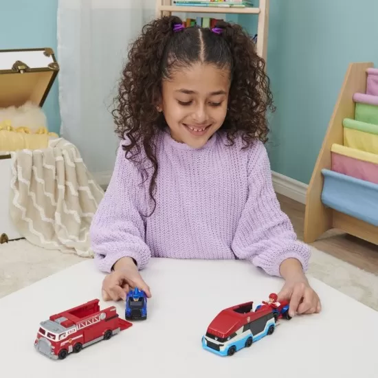 Vehicul de patrulare cu figurina metalica Patrula Catelusilor Vehicul de patrulare cu figurina metalica Patrula Catelusilor