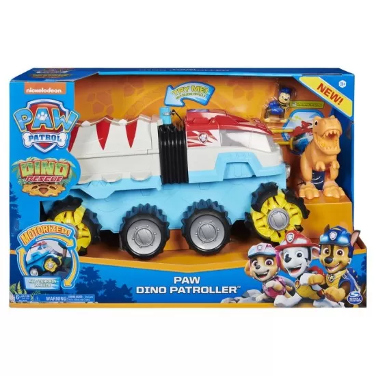 Vehicul de patrulare Dino Patroller motorizat Patrula Catelusilor Vehicul de patrulare Dino Patroller motorizat Patrula Catelusilor