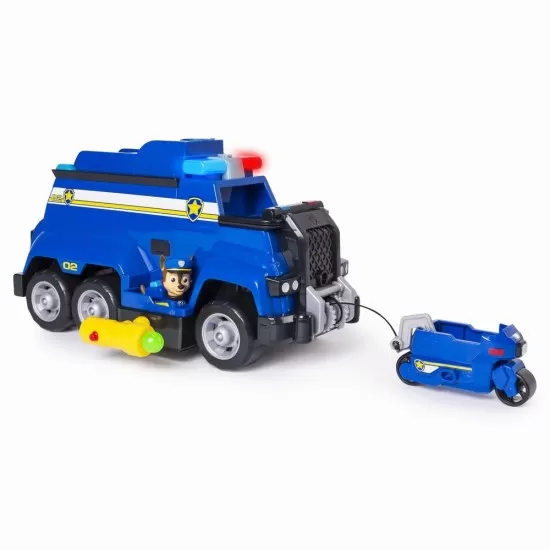 Set de joaca Patrula Catelusilor - Vehicul de politie Chase cu functiuni Set de joaca Patrula Catelusilor - Vehicul de politie Chase cu functiuni