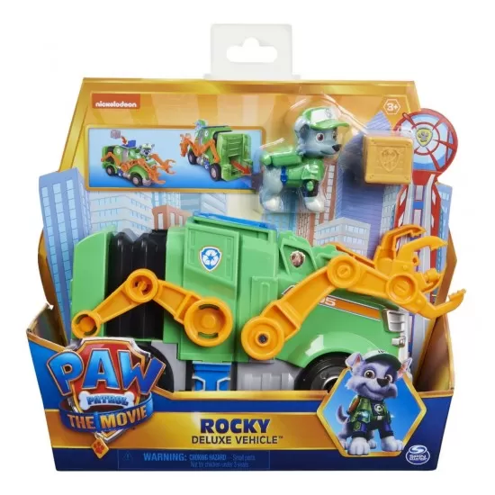 Vehicul Deluxe Rocky Patrula Catelusilor Vehicul Deluxe Rocky Patrula Catelusilor