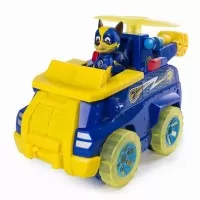 Vehicul Flip and Fly cu figurina Chase Patrula Catelusilor