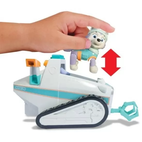 Vehicul cu figurina catelus Everest Patrula Catelusilor Vehicul cu figurina catelus Everest Patrula Catelusilor