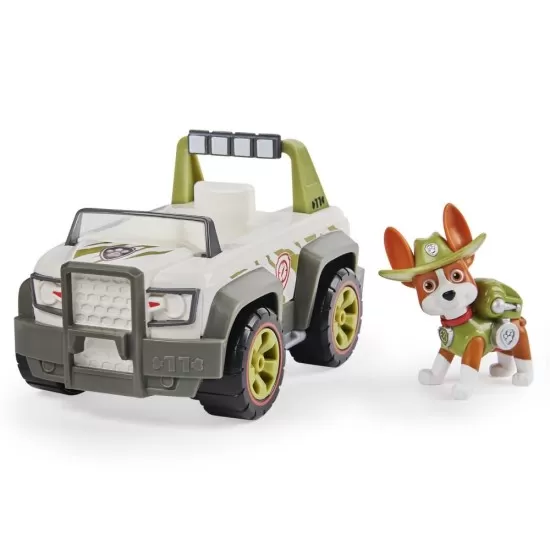 Vehicul cu figurina catelus Tracker Patrula Catelusilor Vehicul cu figurina catelus Tracker Patrula Catelusilor