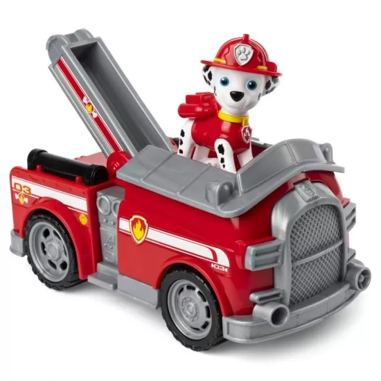 Vehicul cu figurina Marshall Patrula Catelusilor Vehicul cu figurina Marshall Patrula Catelusilor