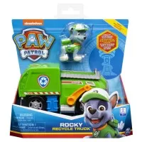 Vehicul cu figurina Rocky Patrula Catelusilor 