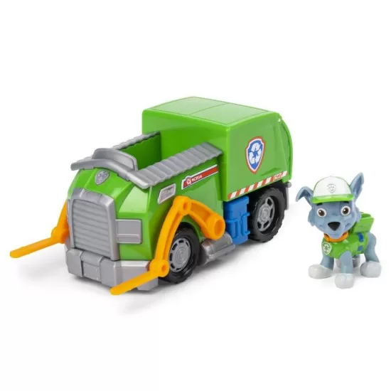 Vehicul cu figurina Rocky Patrula Catelusilor Vehicul cu figurina Rocky Patrula Catelusilor