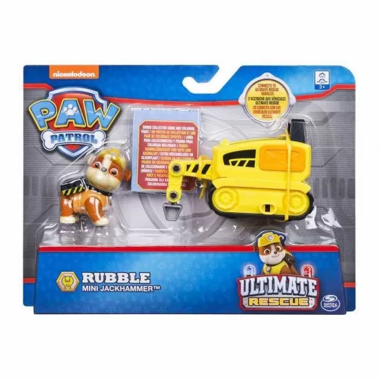 Vehicul cu figurina Ultimate Rescue Rubble Patrula Catelusilor Vehicul cu figurina Ultimate Rescue Rubble Patrula Catelusilor