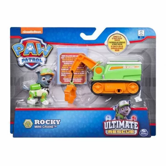 Vehicul cu figurina Ultimate Rescue Rocky Patrula Catelusilor Vehicul cu figurina Ultimate Rescue Rocky Patrula Catelusilor