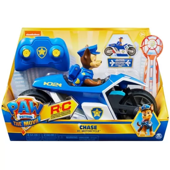 Motocicleta cu telecomanda Chase Patrula Catelusilor Motocicleta cu telecomanda Chase Patrula Catelusilor