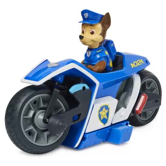 Motocicleta cu telecomanda Chase Patrula Catelusilor Motocicleta cu telecomanda Chase Patrula Catelusilor