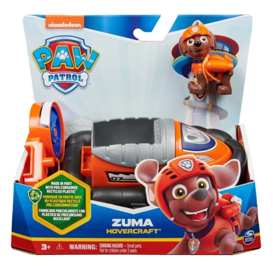 Vehicul de baza Eco cu figurina Zuma Patrula Catelusilor Vehicul de baza Eco cu figurina Zuma Patrula Catelusilor