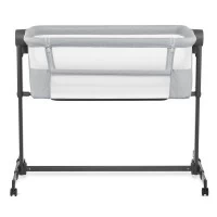 Patut Co-Sleeper Kinderkraft Neste Up 2 gri deschis