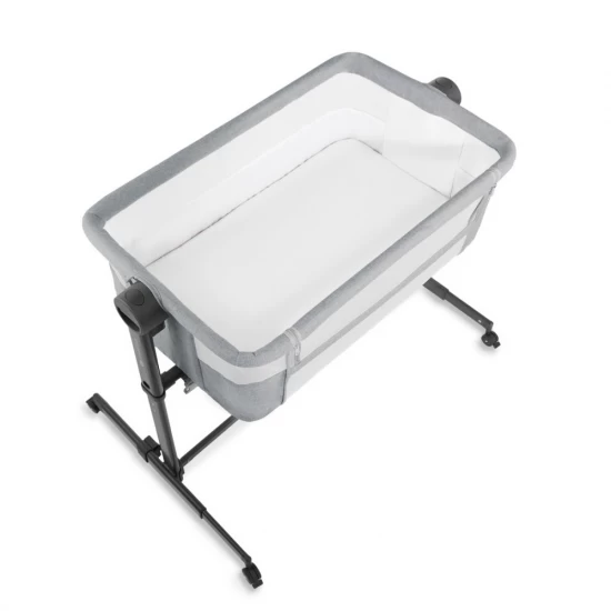 Patut Co-Sleeper Kinderkraft Neste Up 2 gri deschis Patut Co-Sleeper Kinderkraft Neste Up 2 gri deschis
