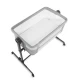 Patut Co-Sleeper Kinderkraft Neste Up 2 gri deschis Patut Co-Sleeper Kinderkraft Neste Up 2 gri deschis